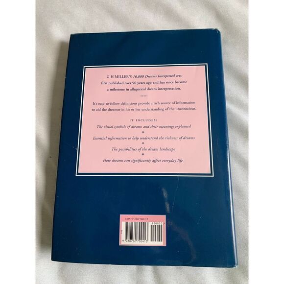 10,000 Dreams Interpreted Hard Cover Book - Picture 2 of 10